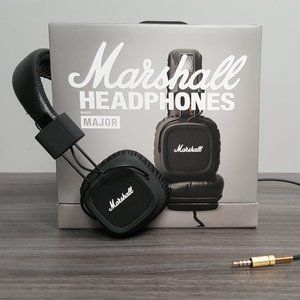 Marshall Major On-Ear Headphones - Black/Gold
